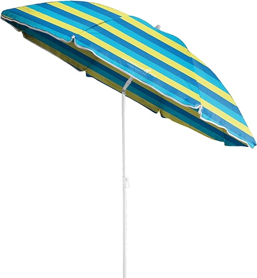 Beach Umbrella, Portable Outdoor Umbrella -Full 6 ft Arc Beach Umbrella, Portable Outdoor Umbrella -Full 6 ft Arc
